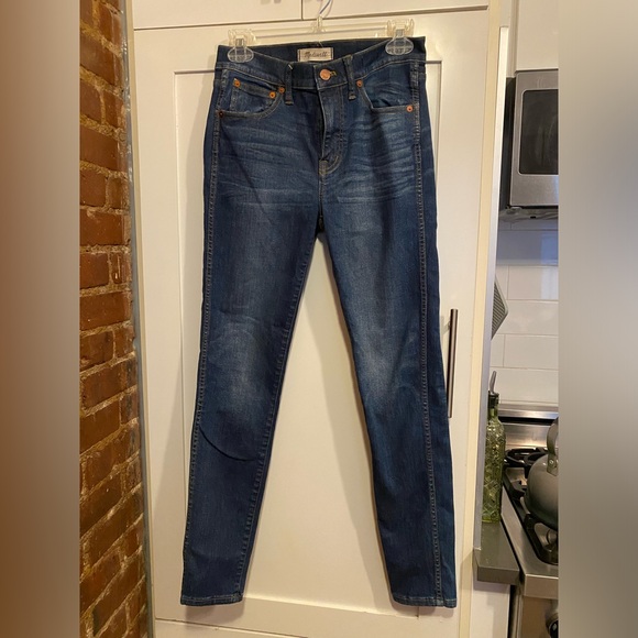 Madewell 9“ high rise skinny jeans Size 27 - Picture 2 of 6